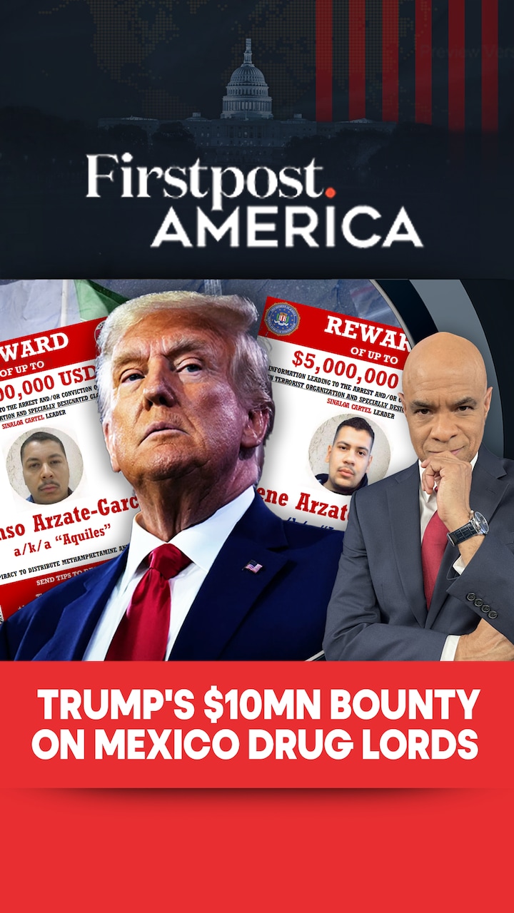 Trump's $10MN Bounty on Mexico Drug Lords | Firstpost America Trump's $10MN Bounty on Mexico Drug Lords | Firstpost America