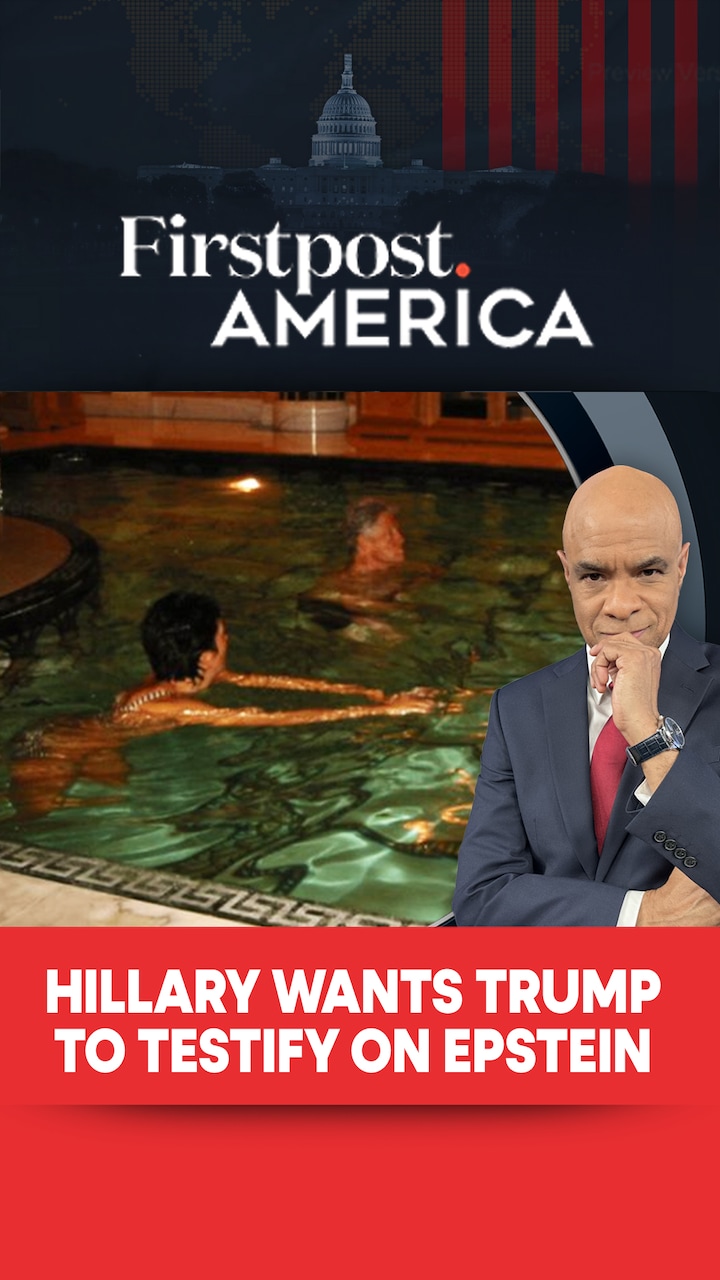 Hillary Wants Trump To Testify On Epstein | Firstpost America Hillary Wants Trump To Testify On Epstein | Firstpost America