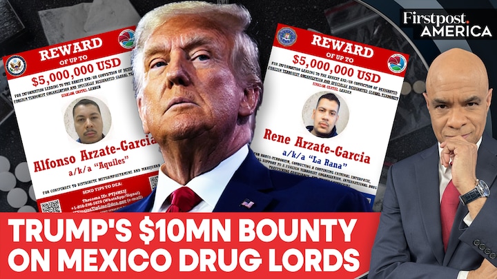 Trump Govt's $10 Million Reward for Capture of Mexico's Sinaloa Cartel Members | Firstpost America Trump Govt's $10 Million Reward for Capture of Mexico's Sinaloa Cartel Members | Firstpost America